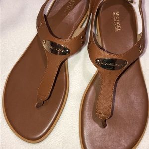 Michael Kors plate sandal